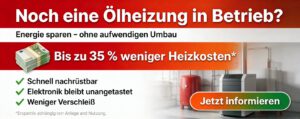 [Online] Heizölverbrauch um bis zu 35% reduzieren – Präsentation